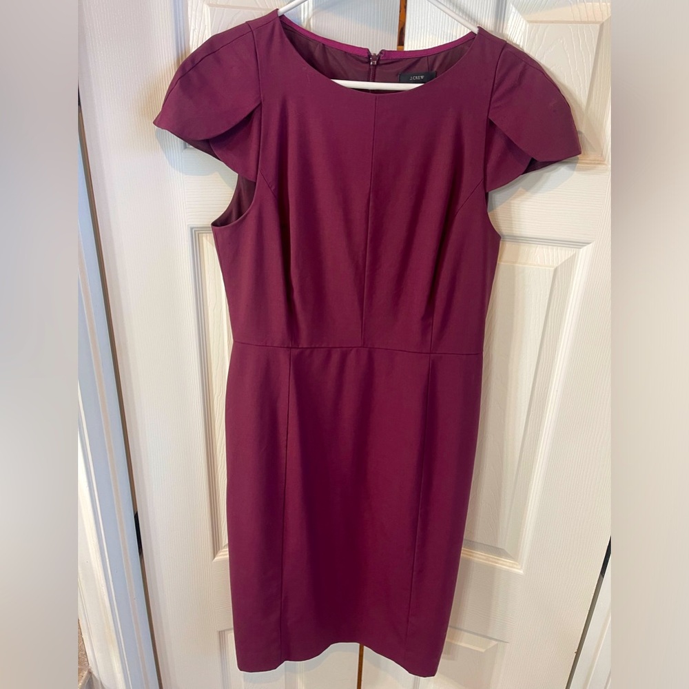 J. Crew Women’s Maroon Business Dress Size 12T